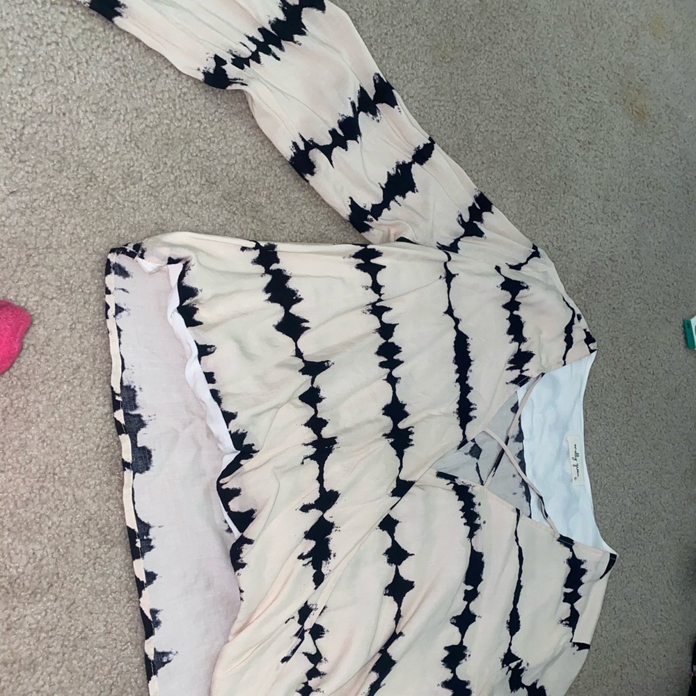 Cute bell sleeve top